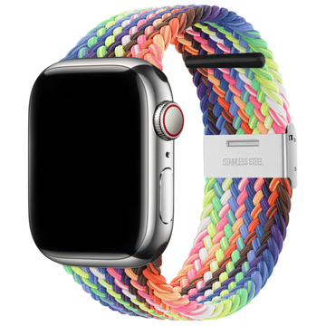 CUREA BRAIDED APPLE WATCH RAINBOW