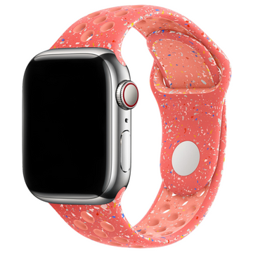 CUREA SILICONE SPORT APPLE WATCH CORAL GRAPEFRUIT