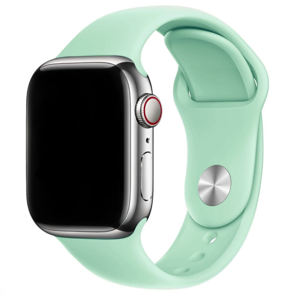 Curea Silicone Apple Watch Pastel Mint