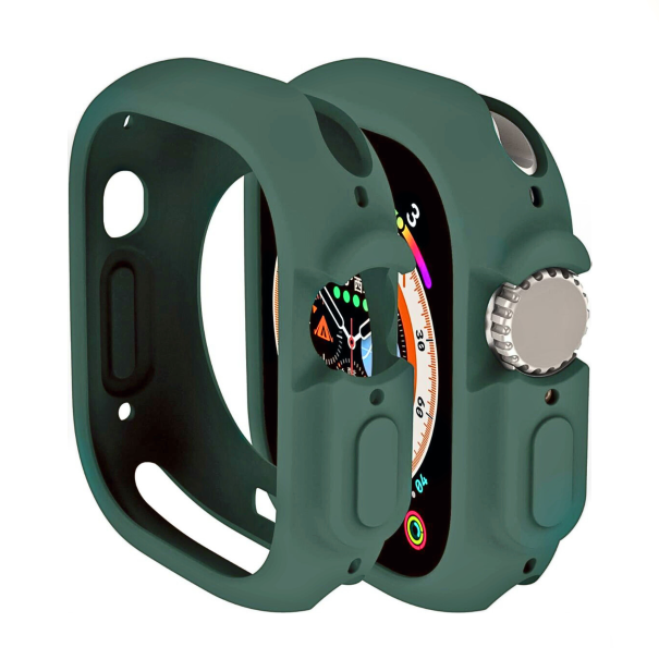 Husă Silicone Apple Watch Emerald Green