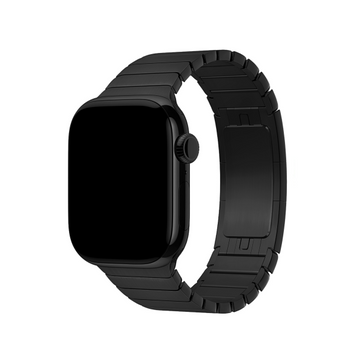 CUREA LINK BRACELET APPLE WATCH BLACK