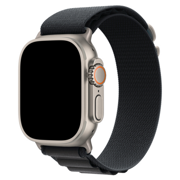 Curea Alpine Apple Watch Titanium Jet Black