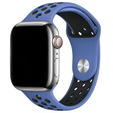 CUREA SILICONE SPORT APPLE WATCH VIOLET BLUE BLACK