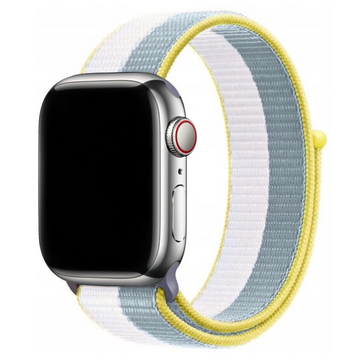 Curea Sport Loop Apple Watch White Grey