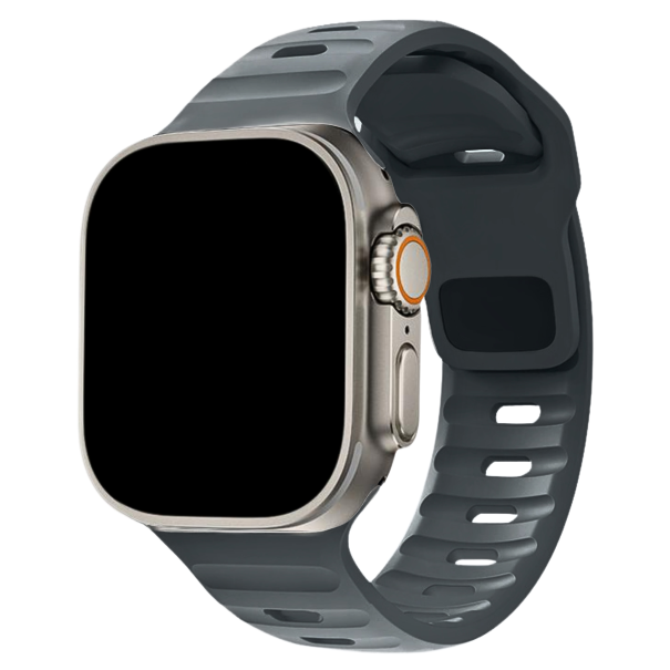 Curea Silicone Active Apple Watch Dark Grey