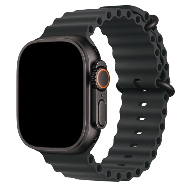 Curea Ocean Apple Watch Dark Black