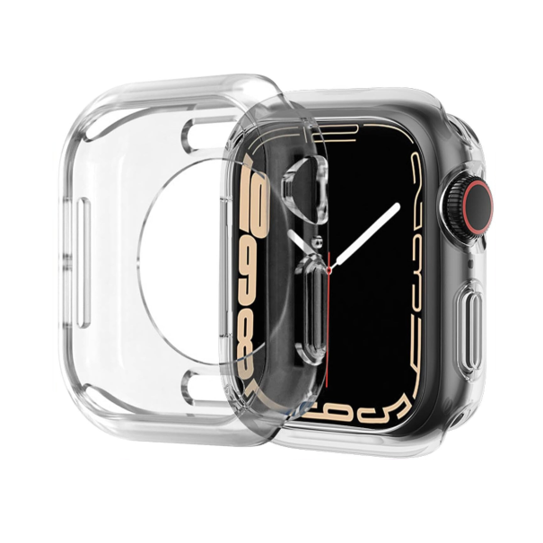Husă Silicone Apple Watch Clear