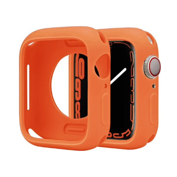 Husă Silicone Apple Watch Orange