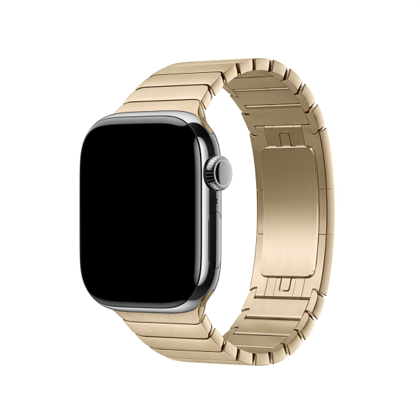 Curea Link Bracelet Apple Watch Retro Gold