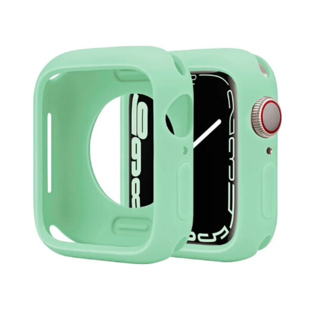 Husă Silicone Apple Watch Pastel Mint