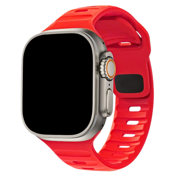 Curea Silicone Active Apple Watch Red
