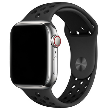 CUREA SILICONE SPORT APPLE WATCH DARK GREY BLACK