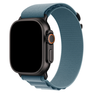 Curea Alpine Apple Watch Steel Blue