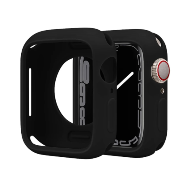 Husă Silicone Apple Watch Black