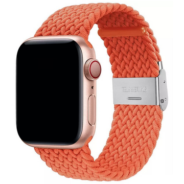 CUREA BRAIDED LOOP APPLE WATCH CORAL