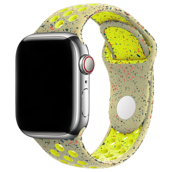 Curea Silicone Sport Apple Watch Lemon Lime