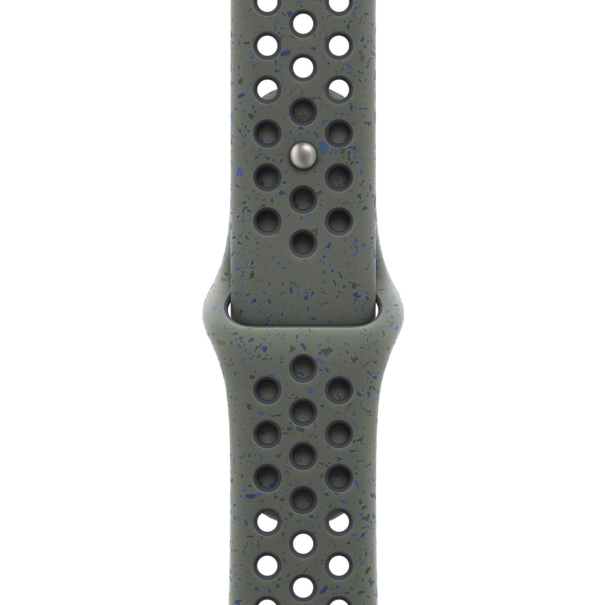 Curea Silicone Sport Apple Watch Hunter Green Iron Grey