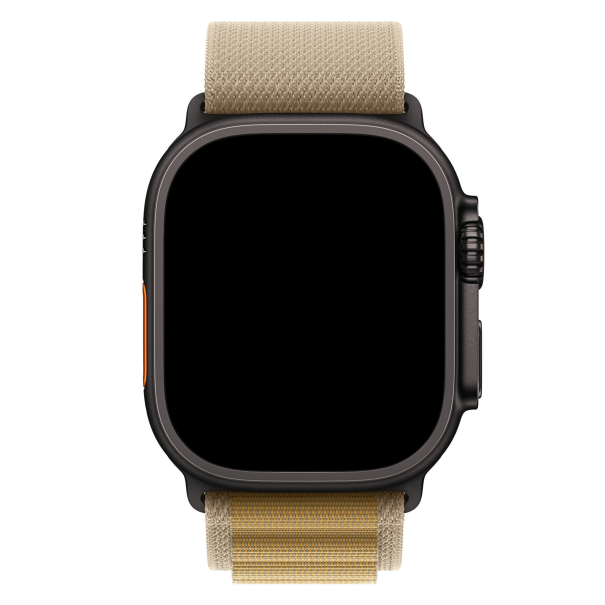 Curea Alpine Loop Apple Watch Golden Brown