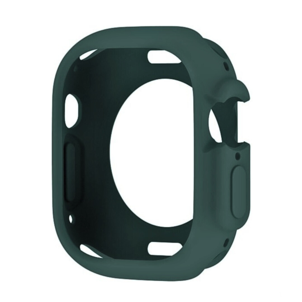 Husă Silicone Apple Watch Pine Needle Green