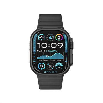 CUREA LINK BRACELET APPLE WATCH DARK GREY