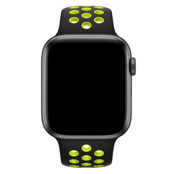 CUREA SILICONE SPORT APPLE WATCH BLACK LIME