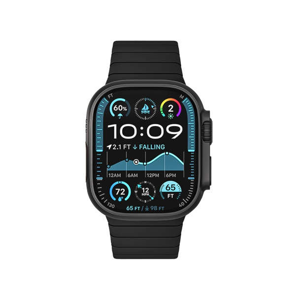 Curea Link Bracelet Apple Watch Black