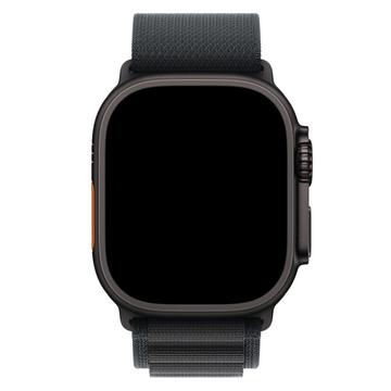 Curea Alpine Apple Watch Jet Black