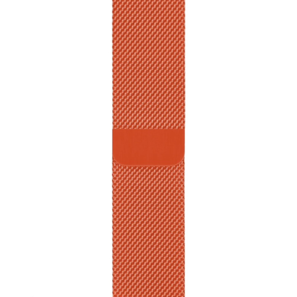 Curea Milanese Apple Watch Bright Coral