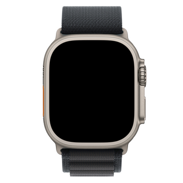 Curea Alpine Apple Watch Titanium Jet Black