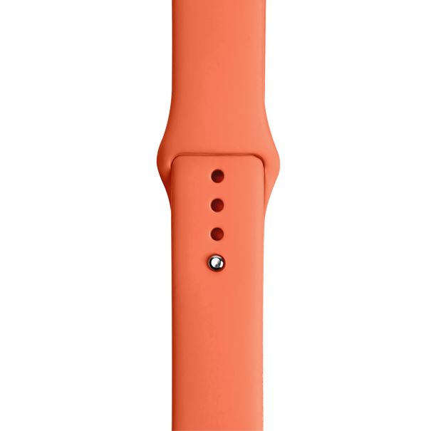 Curea Silicone Apple Watch Citrus Orange