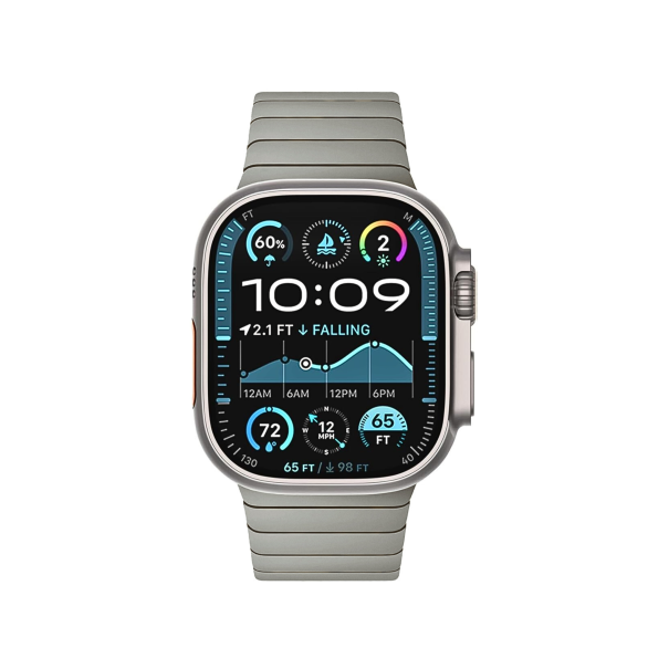 Curea Link Bracelet Apple Watch Silver Reflex
