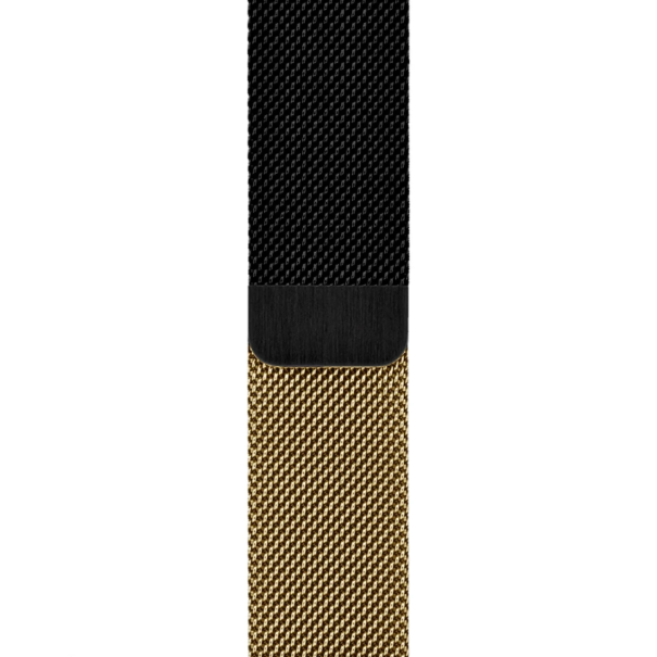 Curea Milanese Apple Watch Gold Black
