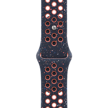 CUREA SILICONE SPORT APPLE WATCH MIDNIGHT BLUE CORAL