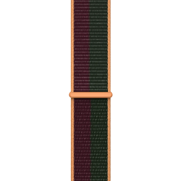 Curea Sport Loop Apple Watch Dark Cherry Forest Green