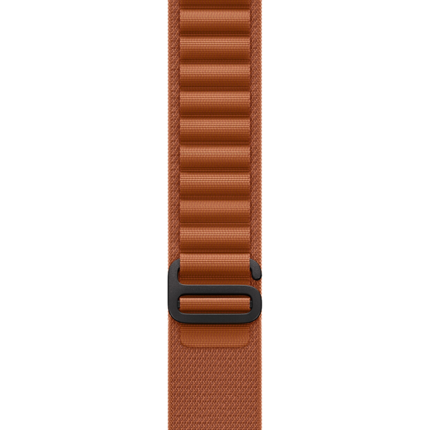 Curea Alpine Apple Watch Saddle Brown