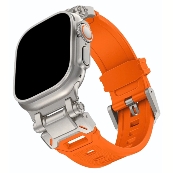 Curea Titan Apple Watch Titanium Orange