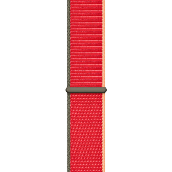 Curea Sport Loop Apple Watch Tricolor Red
