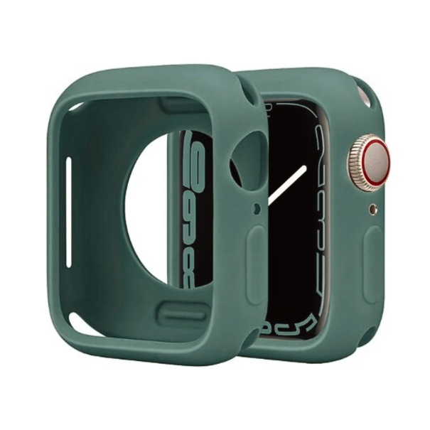 Husă Silicone Apple Watch Pine Needle Green