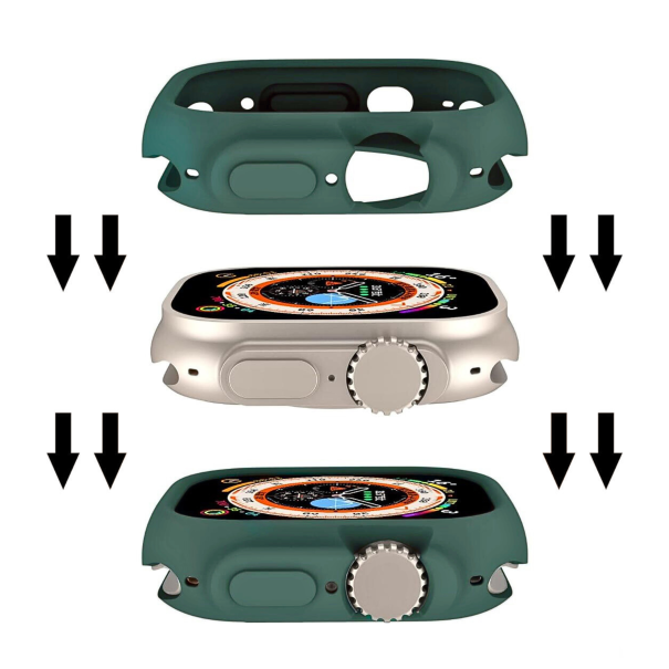 Husă Silicone Apple Watch Emerald Green