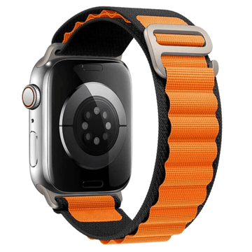 CUREA ALPINE APPLE WATCH ORANGE BLACK - TheSignatureStore