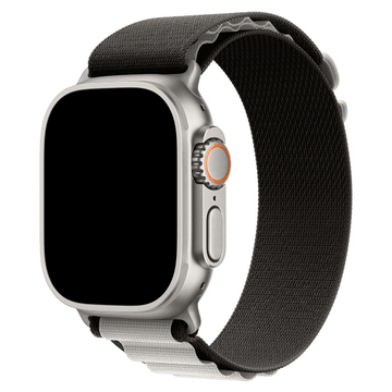 Curea Alpine Apple Watch Starlight Black