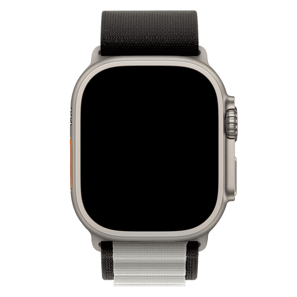 Curea Alpine Apple Watch Starlight Black