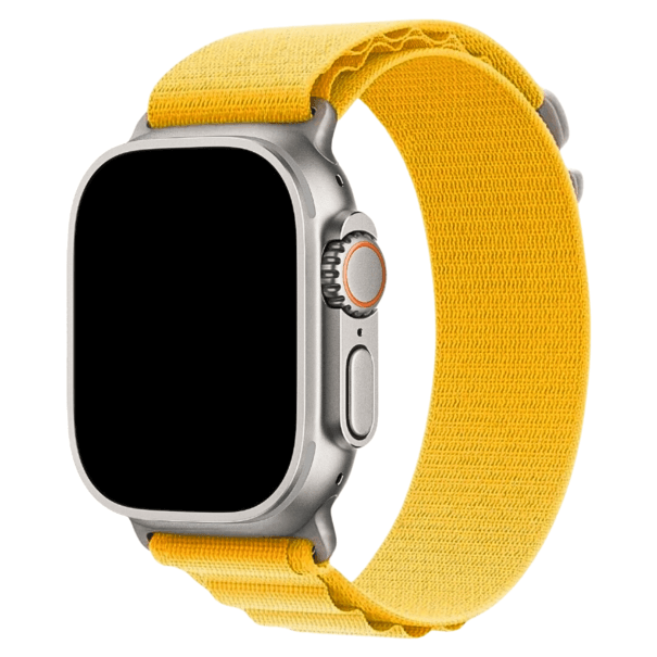 Curea Alpine Apple Watch Sunflower Yellow