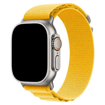 Curea Alpine Apple Watch Sunflower Yellow