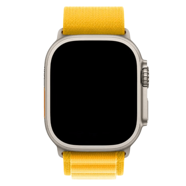 Curea Alpine Apple Watch Sunflower Yellow