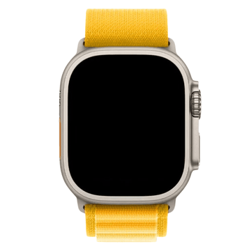 Curea Alpine Apple Watch Sunflower Yellow