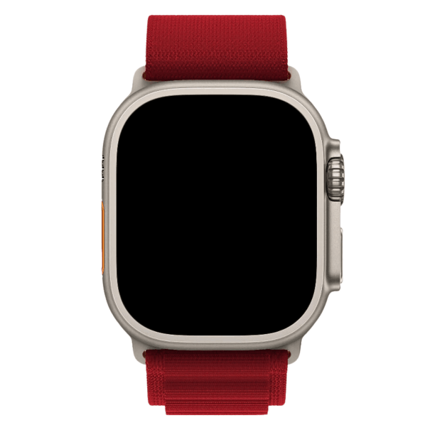 Curea Alpine Apple Watch Wine Red