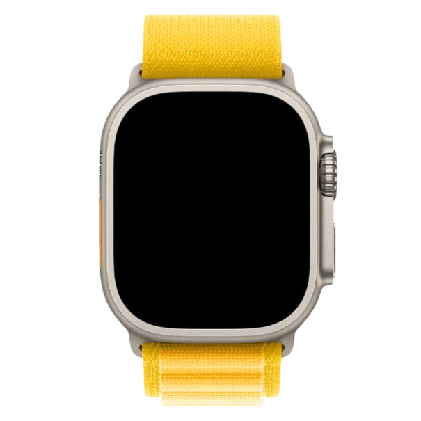 Curea Alpine Apple Watch Yellow