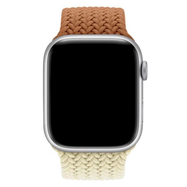 Curea Braided Apple Watch Brown&Starlight