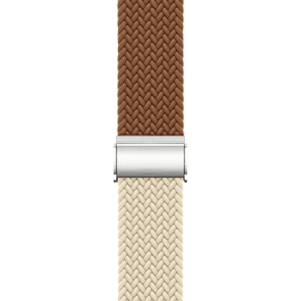 Curea Braided Apple Watch Brown&Starlight